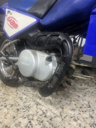 Minimoto Yamaha Azul