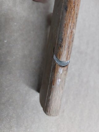 Cepillo carpintero antiguo madera