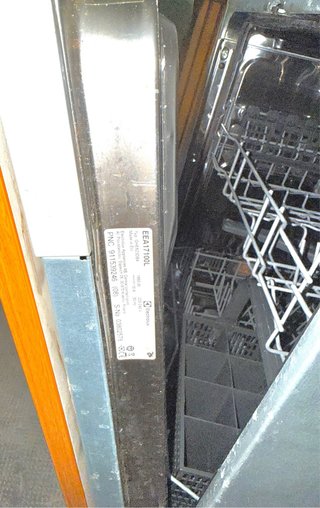 Lavastoviglie da incasso Electrolux da ritirare