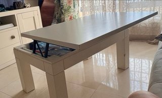 Muebles de salón blancos