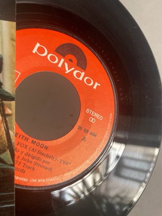 Single Keith Moon Crazy Like A Fox discos vinilos