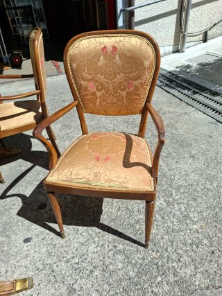 Tavolo vintage anni '60 con 4 sedie