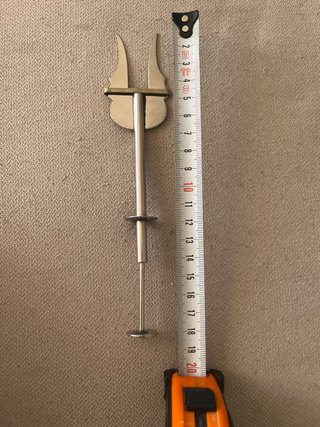 Pinza Tenedor Vintage Metal