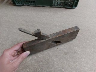 Cepillo carpintero antiguo madera