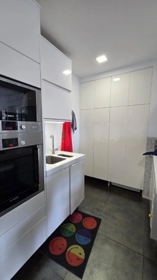 Cocina blanca modular