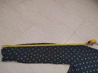 Vestido de lunares de manga larga Talla 40