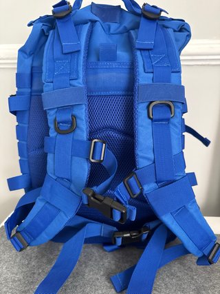 Mochila Táctica Azul Militar Molle