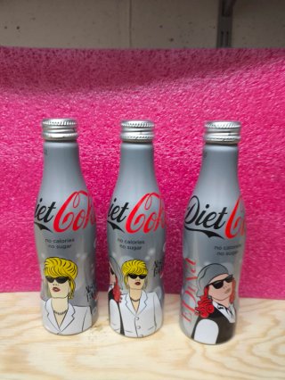 3 Botellas Diet Coke Edición Especial