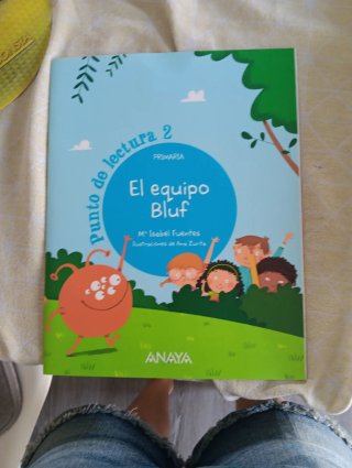 Lengua Andalucía ; El equipo Bluf. 2 Primaria