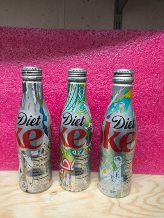 3 Botellas Diet Coke Edición Especial
