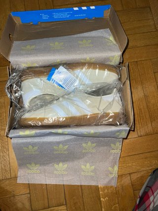 Zapatillas Adidas Spezial Beige/Blanco