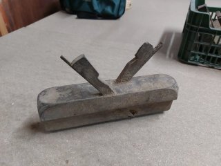 Cepillo carpintero antiguo madera