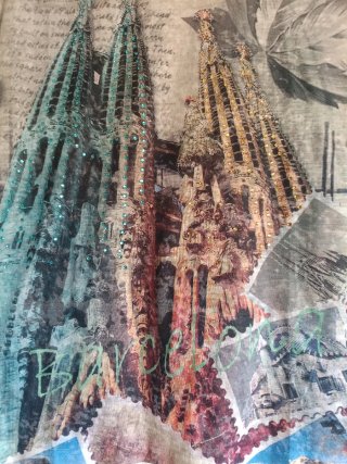 Camiseta Sagrada Familia Barcelona de Gaudí