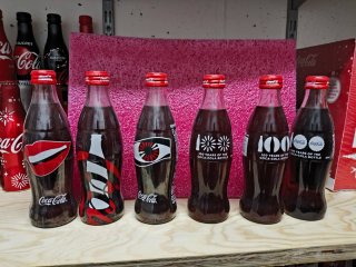 Botellas Coca-Cola 100 Años