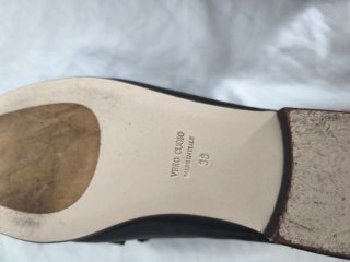 Zapatos negros mujer talla 38 de cuero