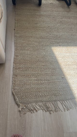Alfombra Yute Beige y Marrón