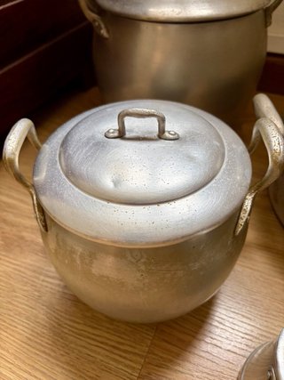 Batería de cocina antigua