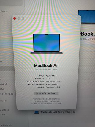MacBook Air 15 Plata