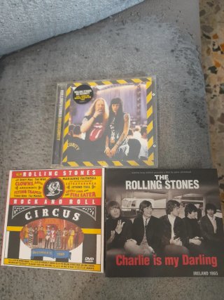 Rolling Stones 1 CD + 2 DVD nuovi
