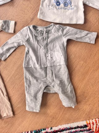 Lote Ropa Bebé 0-3 Meses (12 Artículos)
