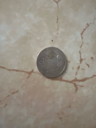 Moneda antigua coleccionable