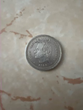 Moneda antigua coleccionable