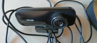 Webcam FHD 1080p Negra