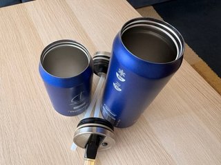 Botellas termo INOXIBAR 18/8 lata azul