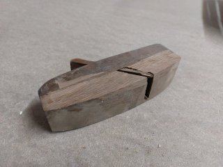 Cepillo carpintero antiguo madera