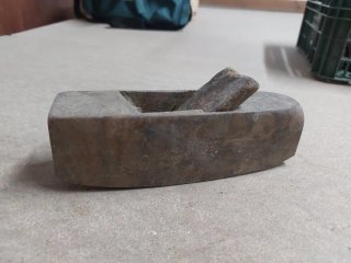 Cepillo carpintero antiguo madera