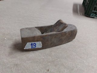 Cepillo carpintero antiguo madera