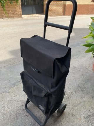 Carro de la compra negro