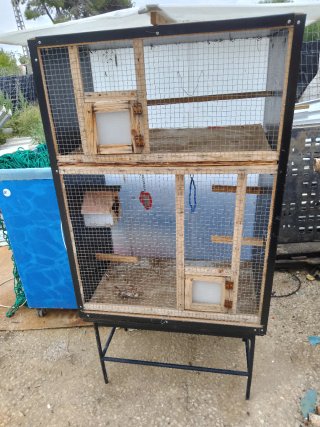 Jaula grande para pájaros