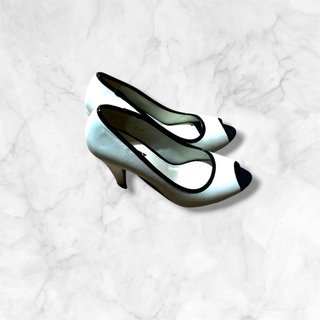 Plocadi Tacchi Donna Tg 38 Bianco/Nero