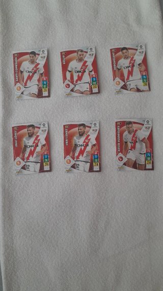 Lote Rayo Vallecano Adrenalyn XL