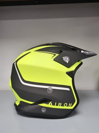 Airoh TRR S Keen Casco Trial Talla XL Amarillo