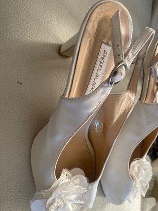 Zapatos de Novia Talla 39 Blanco
