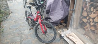 Bicicleta Orbea infantil roja