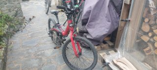 Bicicleta Orbea infantil roja