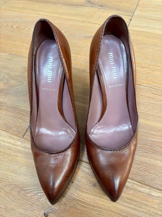 Miu Miu Décolleté Marroni
