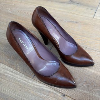 Miu Miu Décolleté Marroni