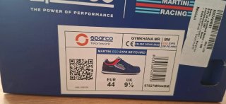 Botas Sparco Seguridad Azul/Rojo