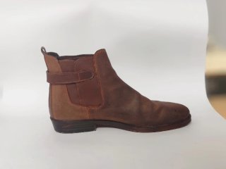 Botines Vintage Hombre Talla 41 Marrones