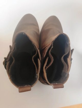 Botines Vintage Hombre Talla 41 Marrones