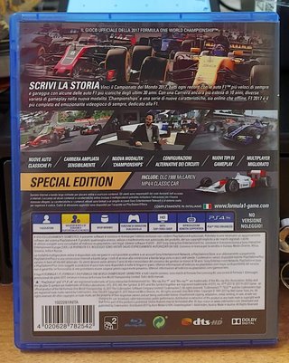 F1 2017 Special Edition PS4