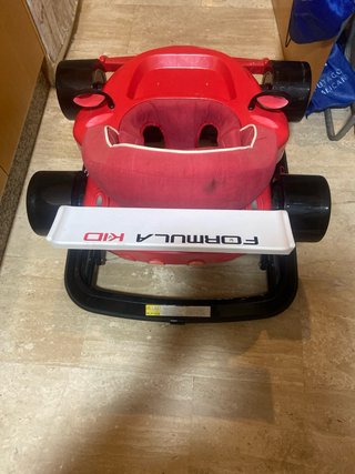 Andador Coche Formula 1 Rojo