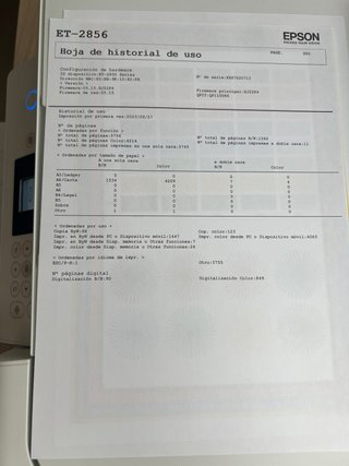 Impresora Epson ET-2856 EcoTank