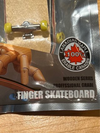 Fingerboard Madera Premium Pack