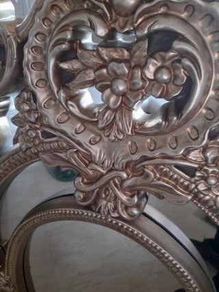 Espejo decorativo ovalado
