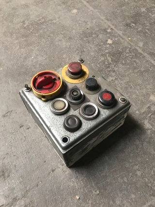 Cuadro Eléctrico Máquina Industrial